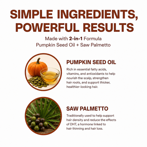 Lushy Pumpkin Seed Oil with Saw Palmetto