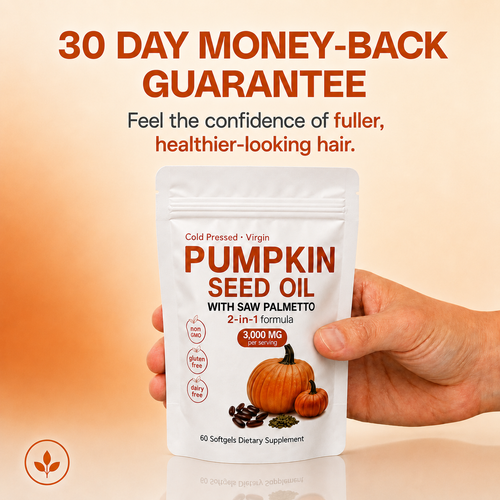Lushy Pumpkin Seed Oil with Saw Palmetto
