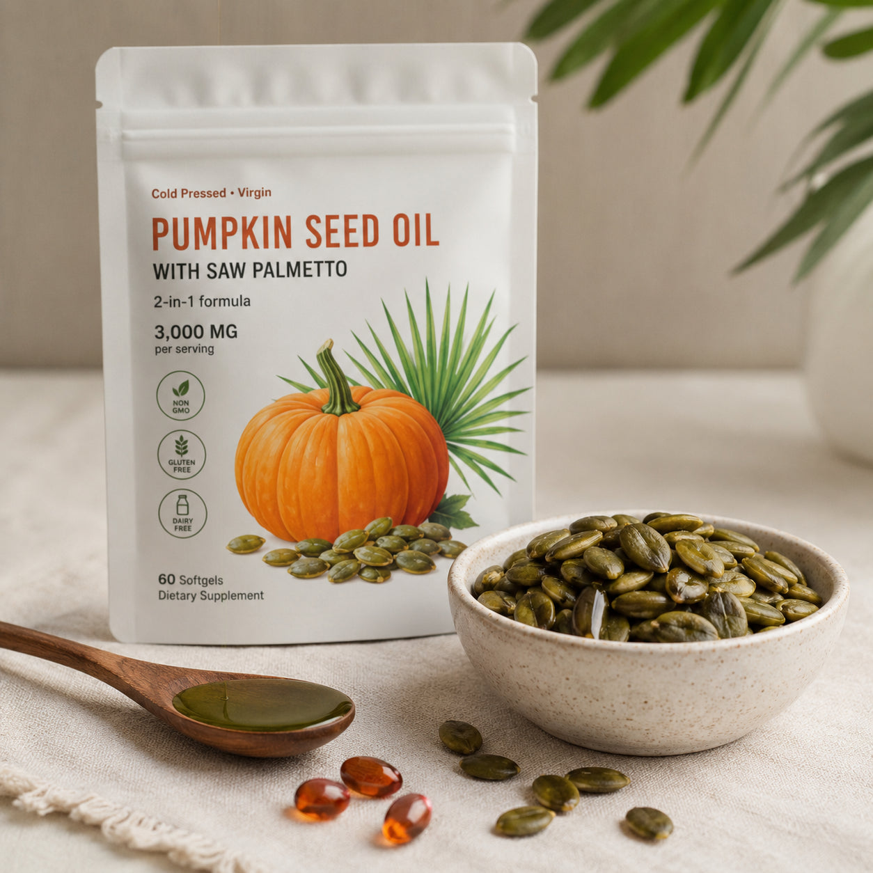Cold Pressed Virgin Pumpkin Seed Oil